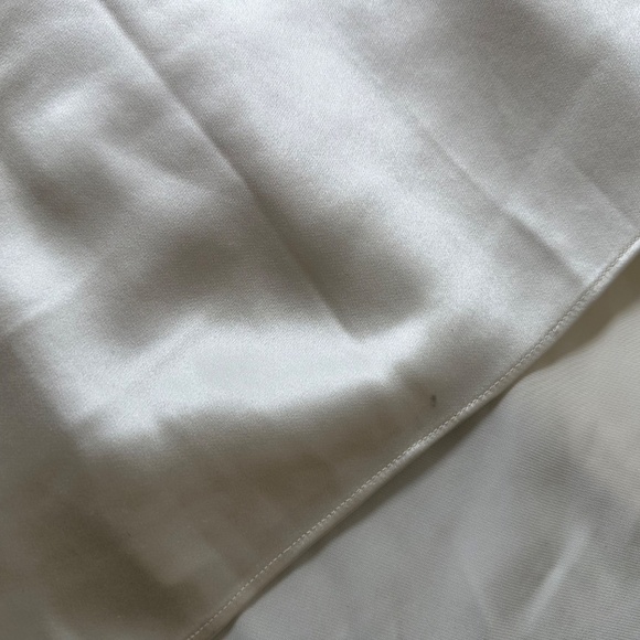 Reformation Margot Wedding Dress Gown Silk Satin Ivory Mermaid Train With Tags 0 - Picture 7 of 16